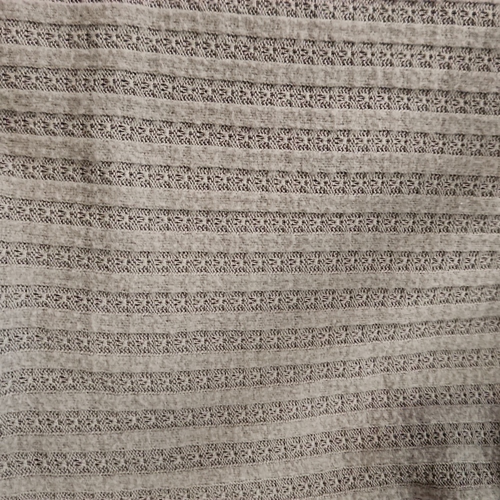 Out From Under Grey Cropped Button Cardigan - Picture 3 of 5